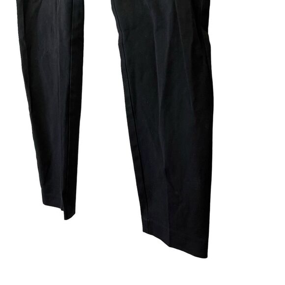 CABI 5174 PENCIL Trouser Black Side Zip Skinny Slim Leg Stretch Cotton Pants 10 - Picture 9 of 15